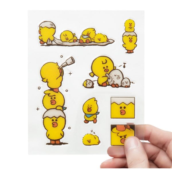 Line Friends - Sally & Friends Epoxy Sticker For Sale - Image 4