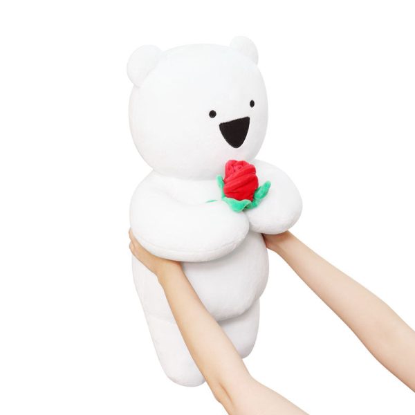 Overaction Bunny - Bear with Rose Plushie (60cm) For Discount - Image 2