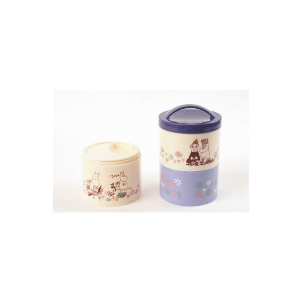 Moomin - Skater Round Three-tier Lunch Box For Cheap - Image 4