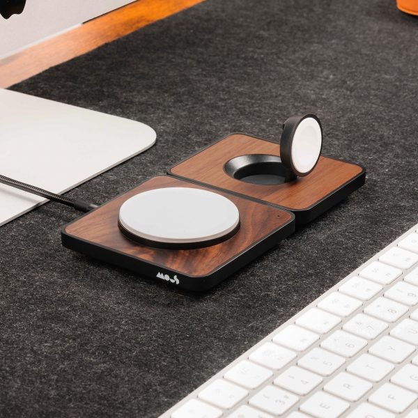 Walnut 2 in 1 Fast Charging Set For Cheap - Image 3