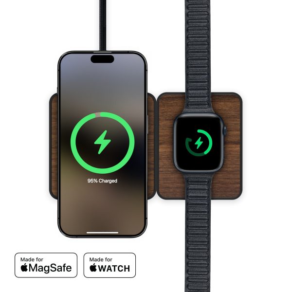 Walnut 2 in 1 Fast Charging Set For Cheap